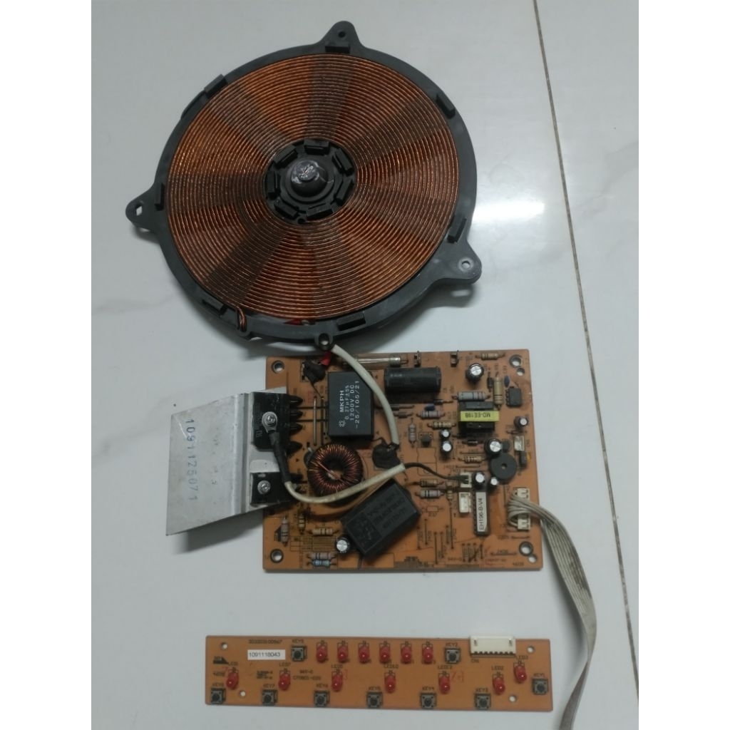 Mạch nguồn, mạch hiển thị bếp từ Midea MI-SV19EF