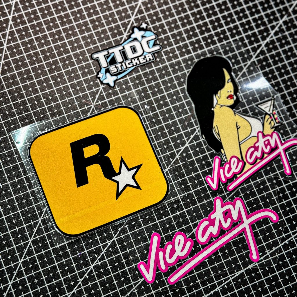 Tem GTA5 UV dán nhiều vị trí