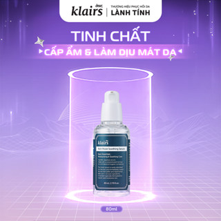 Tinh chất dưỡng da Dear, Klairs Rich Moist Soothing Serum hỗ trợ cấp ẩm và làm dịu mát da 80ml