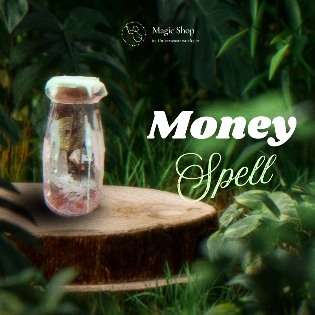 [Spell Jar] MONEY SPELL - Spell tiền tài - Magicshop