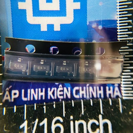 Linh kiện Chuyên Dụng Transistor BC817-16LT1G 6A BC817-16 BC817 BJT NPN 45V 0.5A 300mW 3-Pin SOT-23 