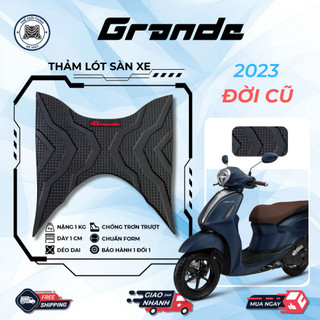 Thảm lót sàn xe Grande đời 2023 chất liệu cao su bền bỉ chống trơn trượt dễ vệ sinh