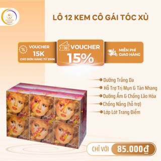  Lố 12 hộp dưỡng trắng da cô gái tóc xù thái lan 4.5g 