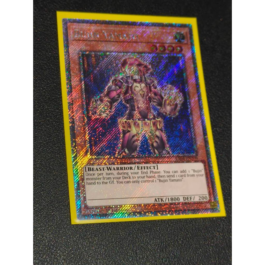 Bujin Yamato - RA04-EN209 - Platinum Secret Rare 1st Edition