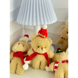 Móc khóa gấu teddy Noel