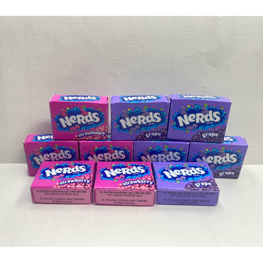 Kẹo Nerds Hộp Mini – Vị Dâu Nho - Hàng Mỹ