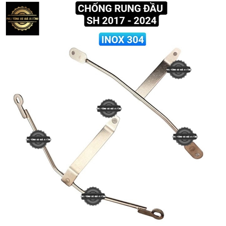 [Giá Siêu Rẻ] Pat INOX 304 Chống Rung Đầu Đèn SH Việt 2017 - 2019 Và SH Việt 2020 - 2025