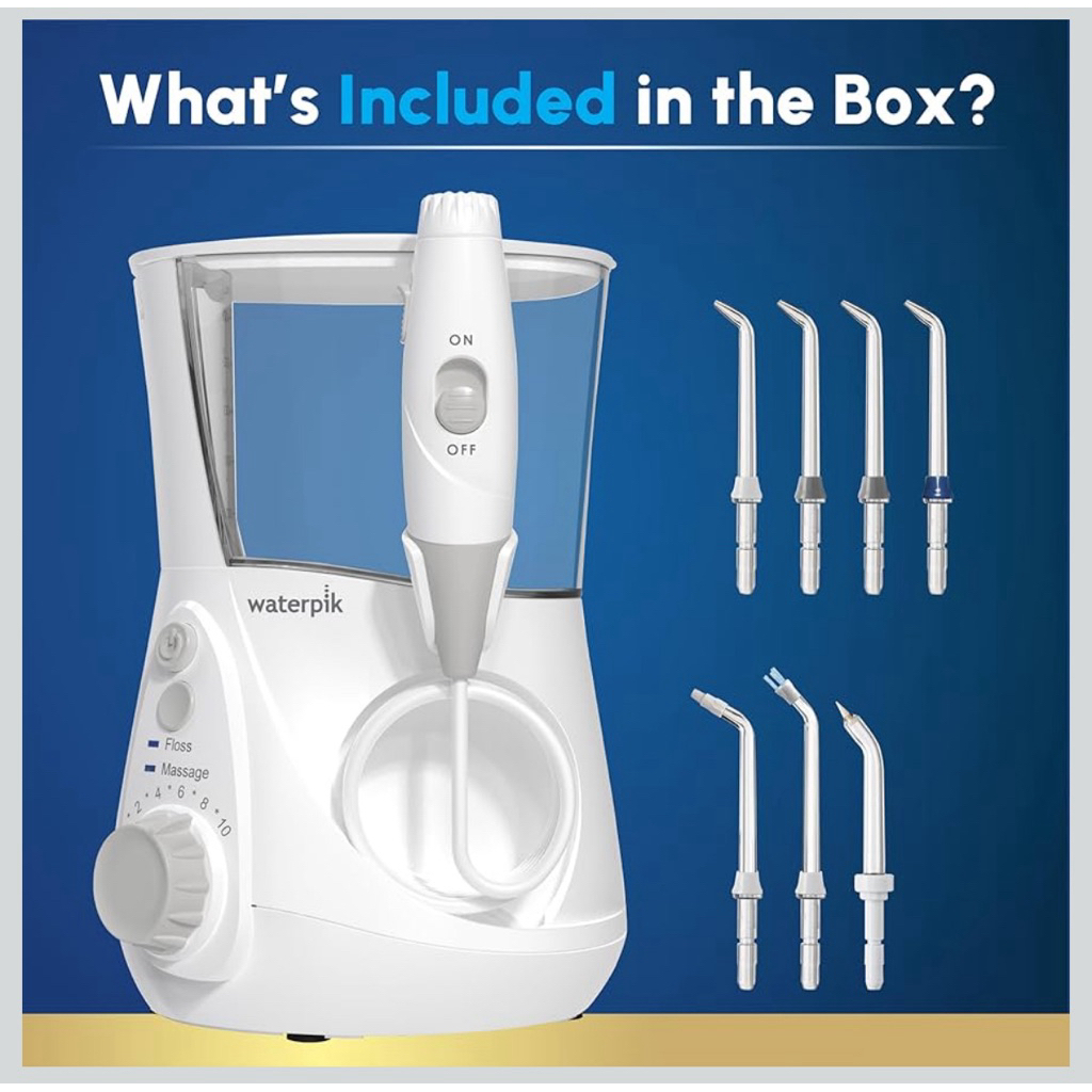 Máy tăm Nước Waterpik Aquarius Water Flosser Professional Từ Mỹ