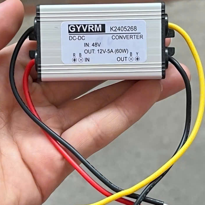 hạ áp DC 48v xuống DC 12v 5a 60w