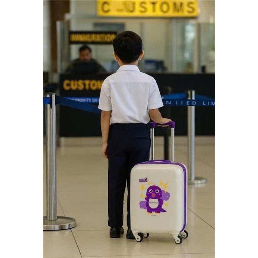 Vali kéo hoạt hình 16inch Lock@Lock cho bé