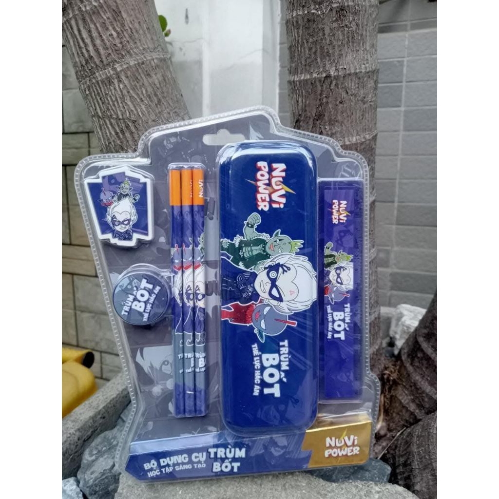 Bộ dụng cụ học tập 7 món cho bé