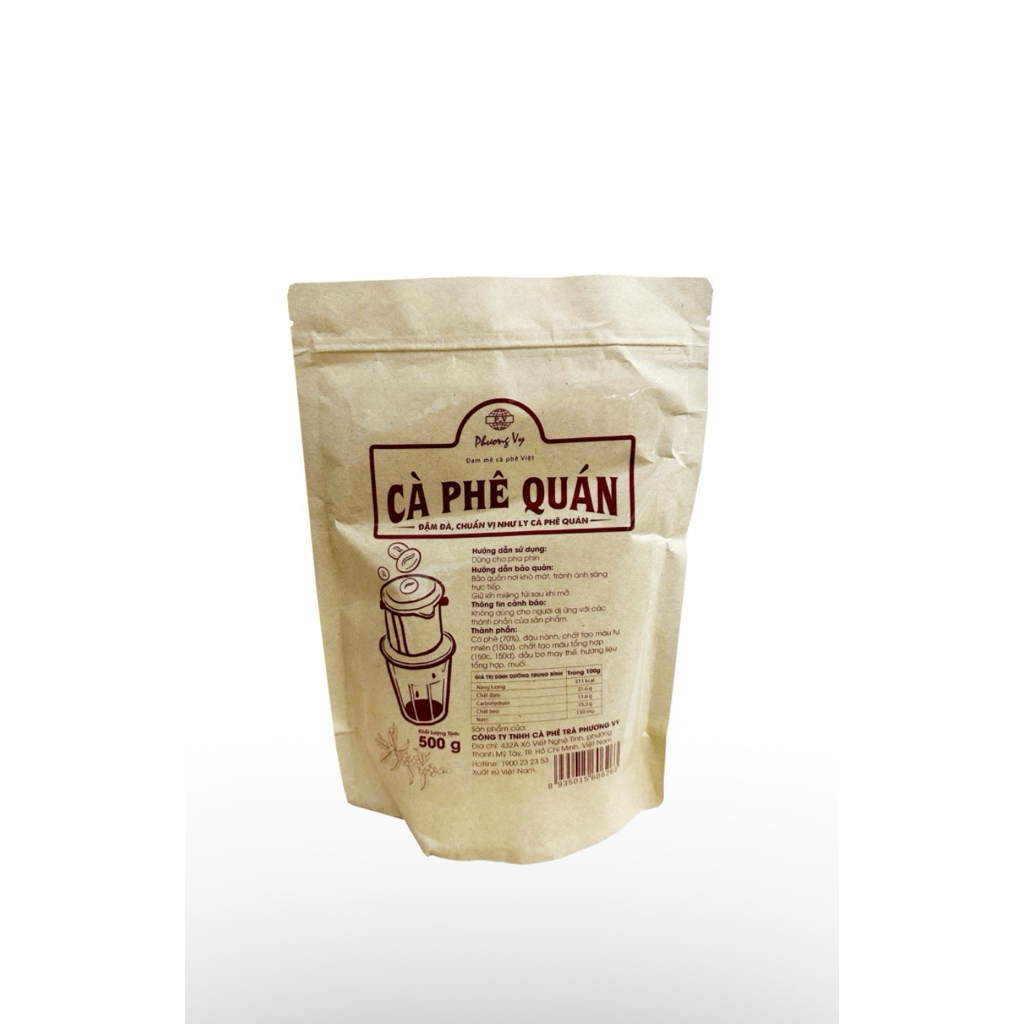Cà Phê quán chuẩn vị Phương Vy 500gr