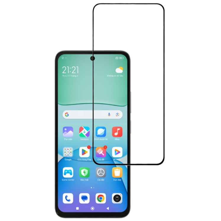 Cường lực Redmi 13/ 13x kính full màn hình full keo