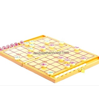 Bộ Cờ Tướng 2 ngăn có Cờ (hàng cao cấp)