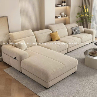 Ghế Sofa Góc L Cao Cấp C4 Kiểu Dáng Hiện Đại Đủ Màu Sắc,Kích Thước Đặt Theo Yêu Cầu
