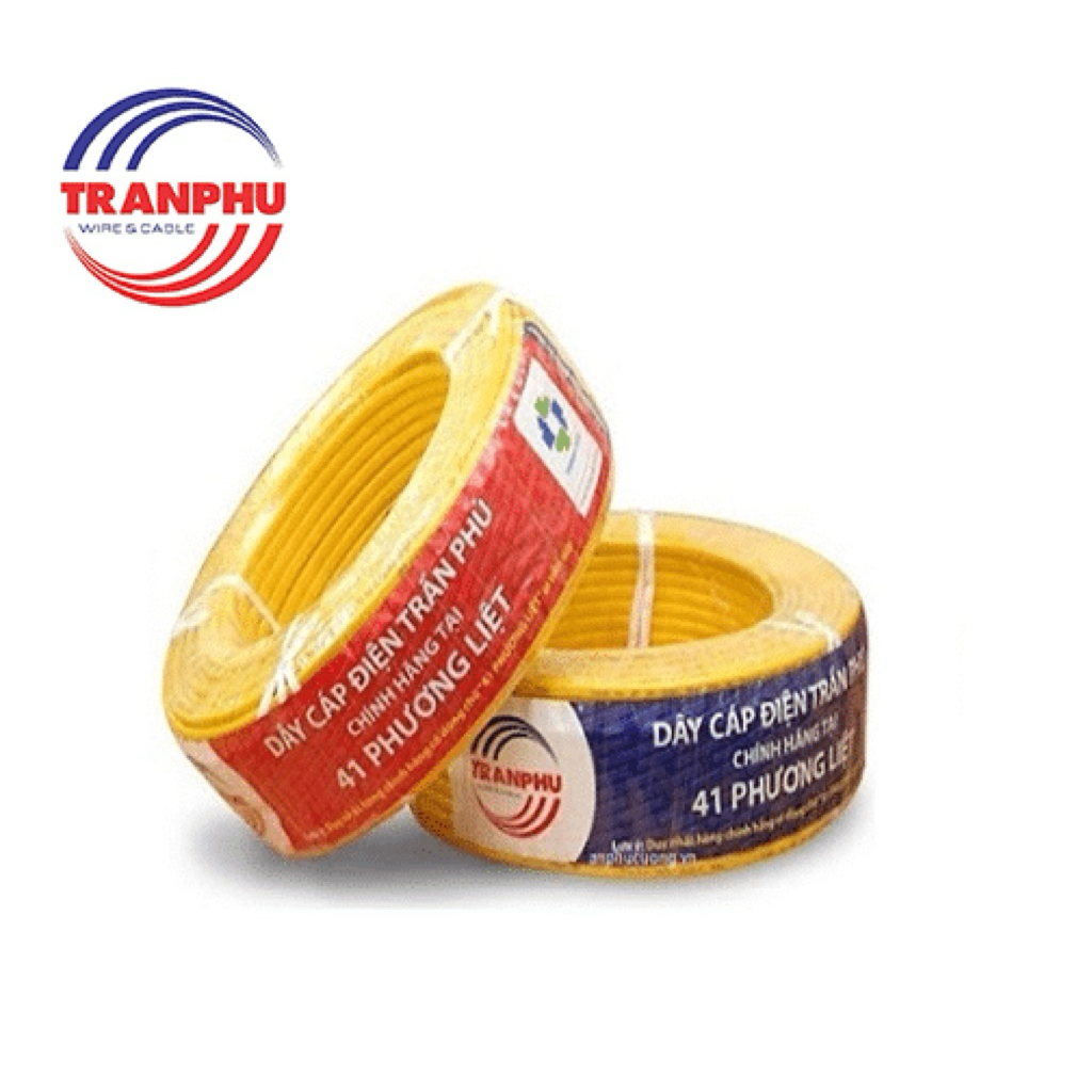 15met Dây điện Trần Phú 2x6 l1