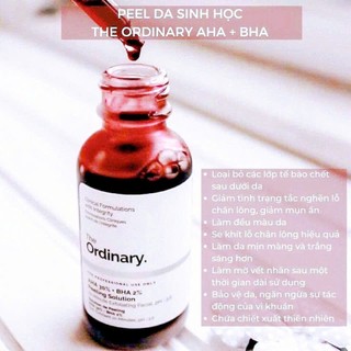 Tinh chất The Ordinary AHA 30% + BHA 2% Peeling Solution 30ml
