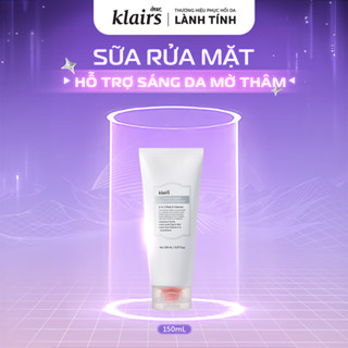  Sữa rửa mặt Dear, Klairs Freshly Juiced Vitamin Mask Cleanser hỗ trợ làm sáng da 150ml