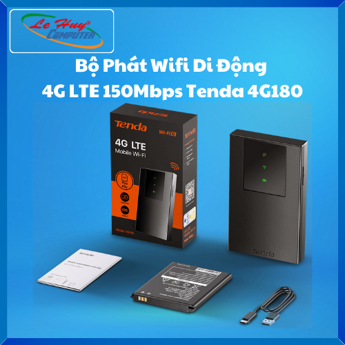 Bộ phát wifi 4G Tenda 4G180 150Mbps