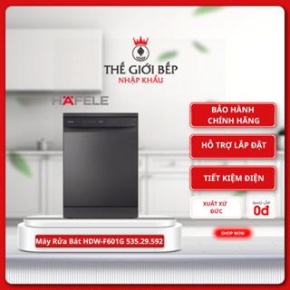 Máy Rửa Chén Hafele HDW-F601G 535.29.592 – Máy Rửa Bát Độc Lập, Tiết Kiệm Điện Nước