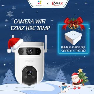  Camera Wifi 2 Mắt Ngoài Trời EZVIZ H9C 6MP 10MP H90 8MP Độ Phân Giải 2K 3K đàm thoại 2 chiều điều khiển 1 chạm 