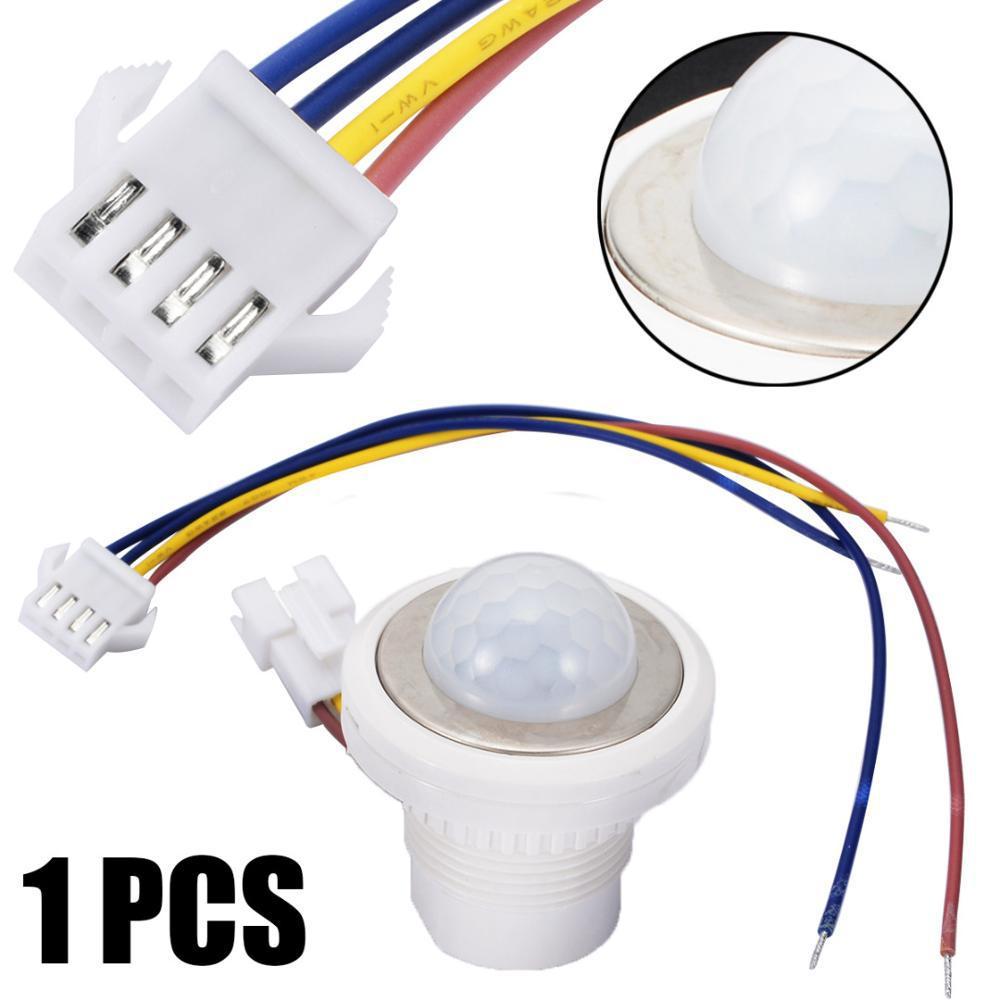 Công tắc cảm ứng chuyển động DC1, công tắc cảm biến dc1 tự động bật đèn khi có người qua