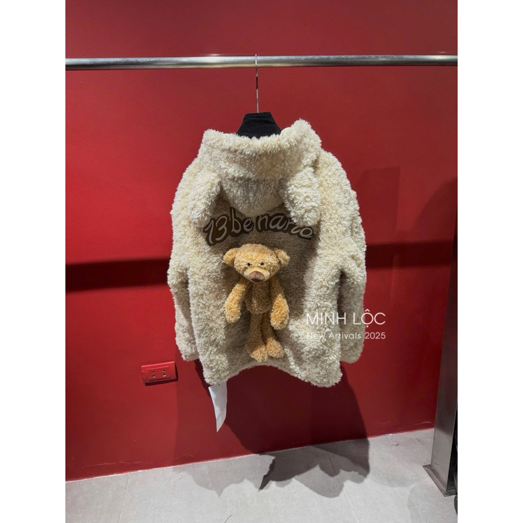 Áo Khoác Phao Lông Cừu 13De Marzo