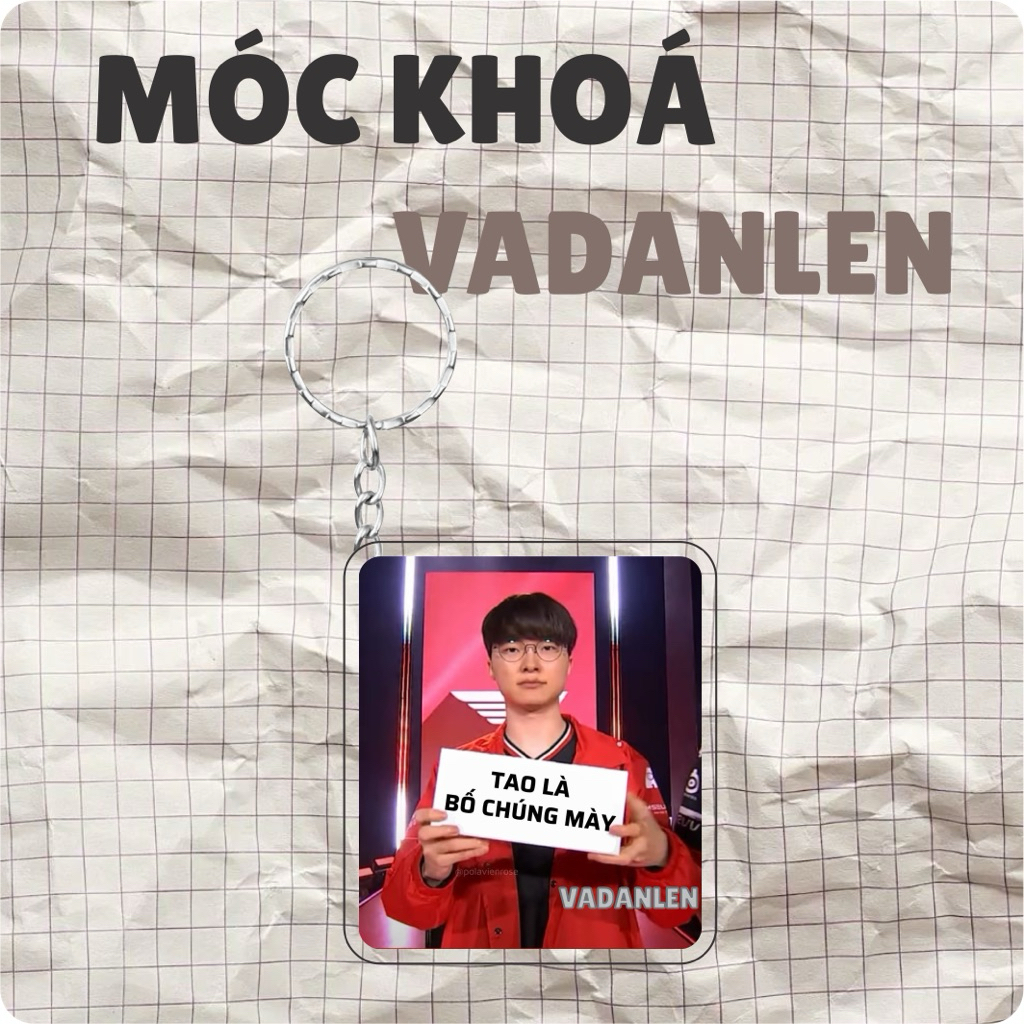 Móc Khóa T1 6Sao, Móc Khóa Faker, Oner, Keria, Gumayusi, Doran - tiệm bình thường