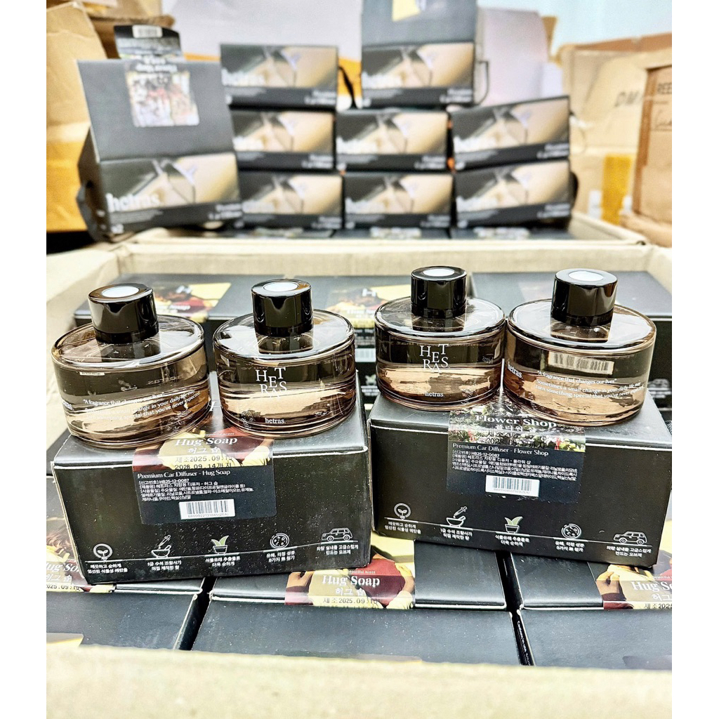 Set nước hoa Oto Hetras Premium Car Diffuser