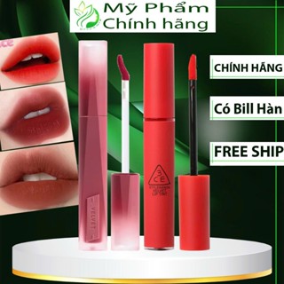  Son 3CE Velvet Lip Tint 4g Son Kem Lì Mềm Mịn Chuẩn Màu Đẹp 