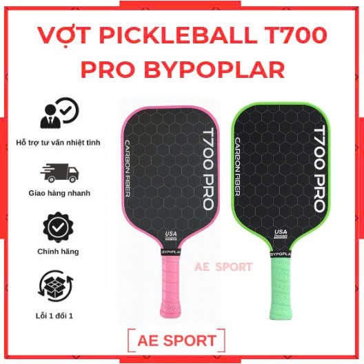 Vợt Pickleball T700 Pro Bypoplar Chính Hãng