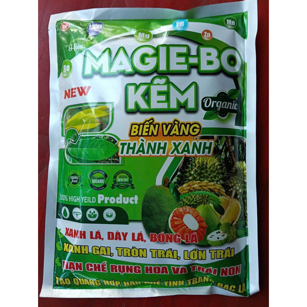 phân bón siêu bo canxi magie kẽm 1kg