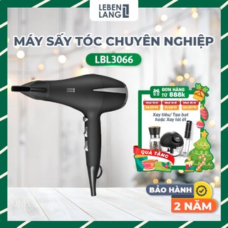   Bảo Hành 2 Năm  Máy Sấy Tóc Lebenlang LBL3066 Công Suất 2400W Có Sấy Mát Và Ion 