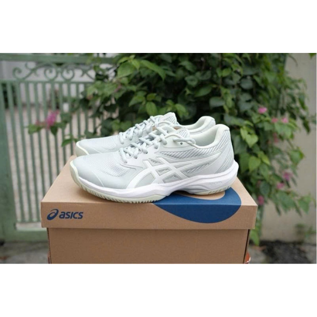 [Chuẩn Chính Hãng 💯] Giày Tennis/Pickleball Asics Game FF Lichen Rock White 1042A281-300