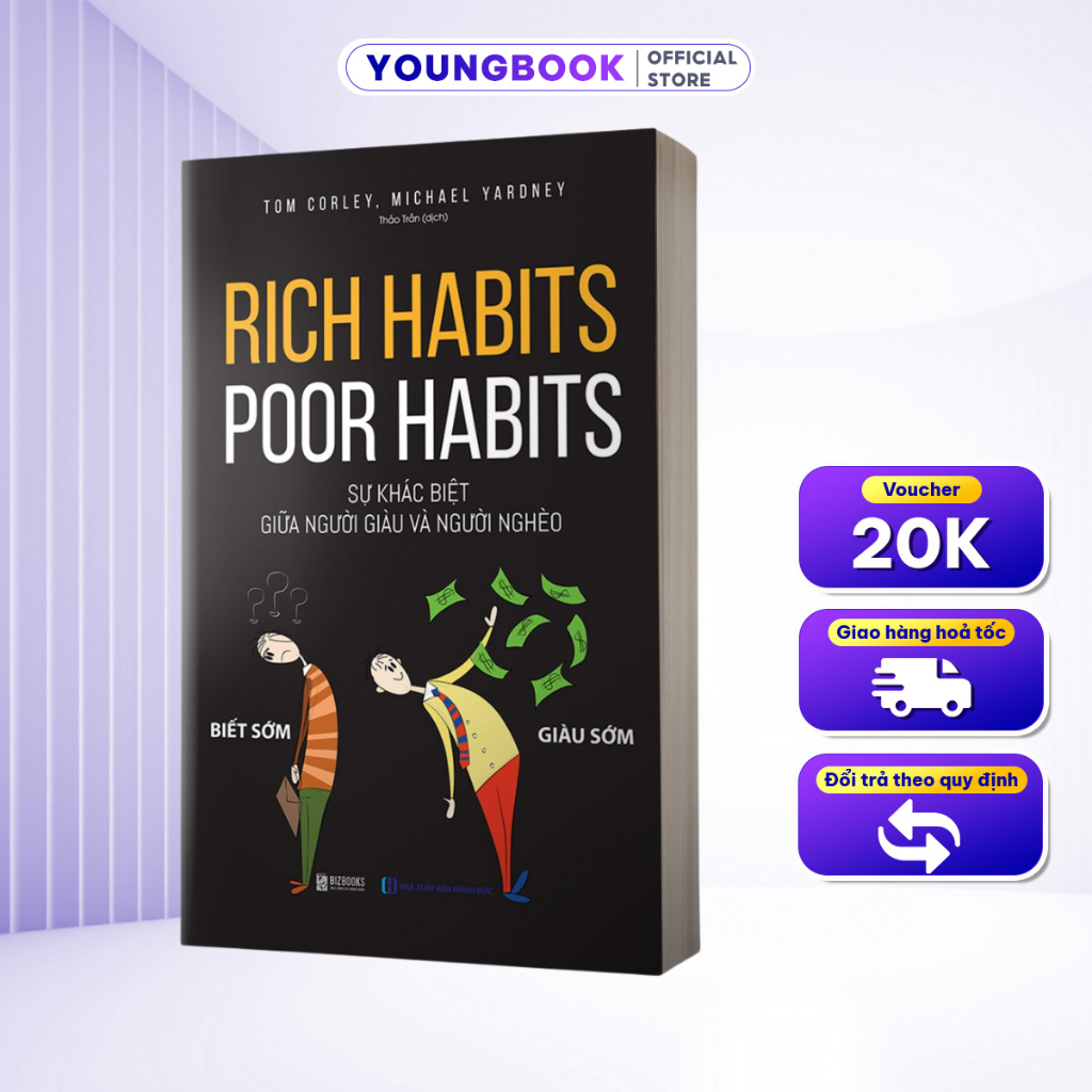 Sách Rich Habits Poor Habits - Sự Khác Biệt Giữa Người Giàu Và Người Nghèo