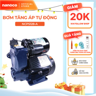  Máy bơm nước nóng tăng áp điện tử Nanoco model NCPS128-A  200-A  300-A  400-A  Công suất 128W 200W,300W 400W  