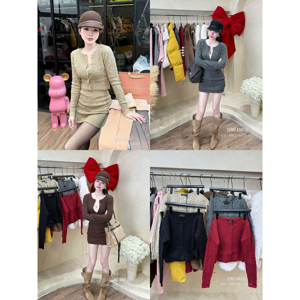 [ẢNH THẬT] SET LEN ÁO CRT CVAY NGẮN QCCC SLACCN