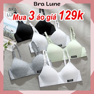  Áo ngực nữ cotton không gọng nâng ngực áo lót nữ mềm mại thoáng mát tôn vòng 1 gợi cảm mã ANM-01 