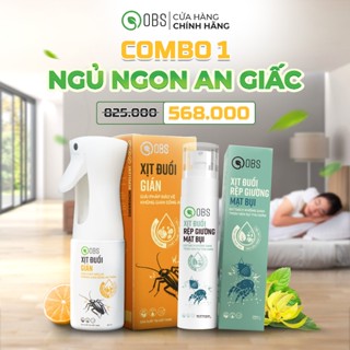   COMBO NGỦ NGON AN GIẤC  Xịt Chuột Gián Kiến Ba Khoang Rệp Giường An Toàn Bảo Vệ Giấc Ngủ Ngon 