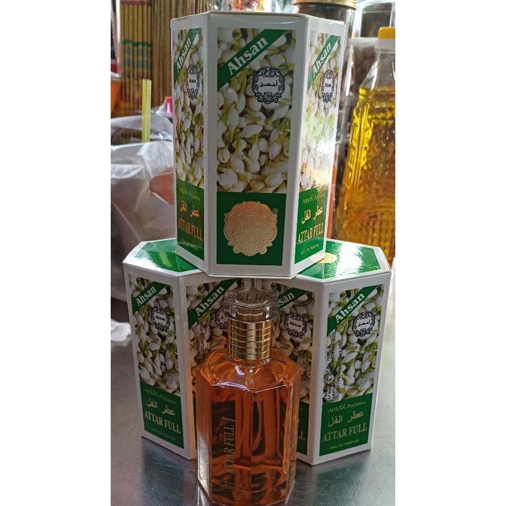 TINH DẦU XỊT THƠM BÀN THỜ PHẬT VÀ BÀN THỜ CỬU HUYỀN GIA TIÊN HƯƠNG HOA LÀI 100ML AHSAN ẤN ĐỘ 100% HƯ