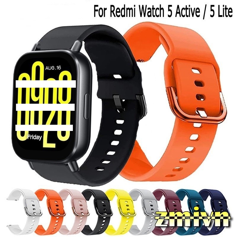 Dây đeo cao su mềm cho Xiaomi Redmi Watch 5 Active 5 Lite Redmi Watch 5Lite
