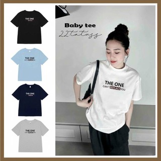 THE ONE - Áo thun Babytee, áo thun nữ vải cotton chính phẩm 22.tatuss