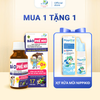  Siro Ho Cho Bé Bảo Phế Nhi 3in1 Hỗ Trợ Tăng Đề Kháng Giảm Ho Giải Cảm Tất Thành Pharma 