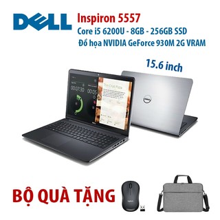   gAME  Laptop Dell 5557 5548 5547 core i5 i7 Ram 8GB SSD 256GB đồ họa độc lập 2G mạnh mẽ cho giải trí văn phòng 