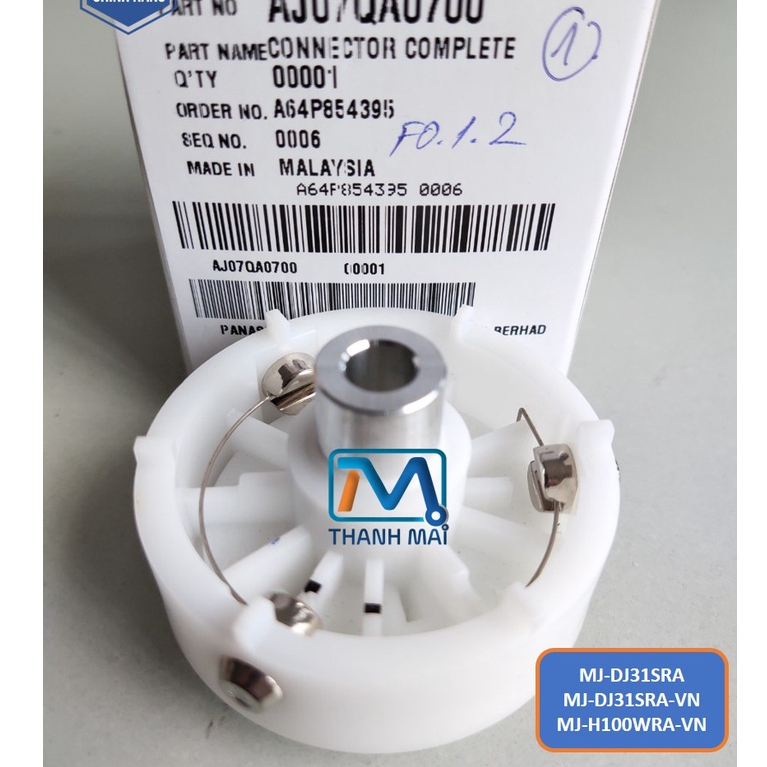 Khớp nối máy xay/ép model MJ-DJ31SRA//MJ-DJ31SRA-VN//MJ-H100WRA-VN