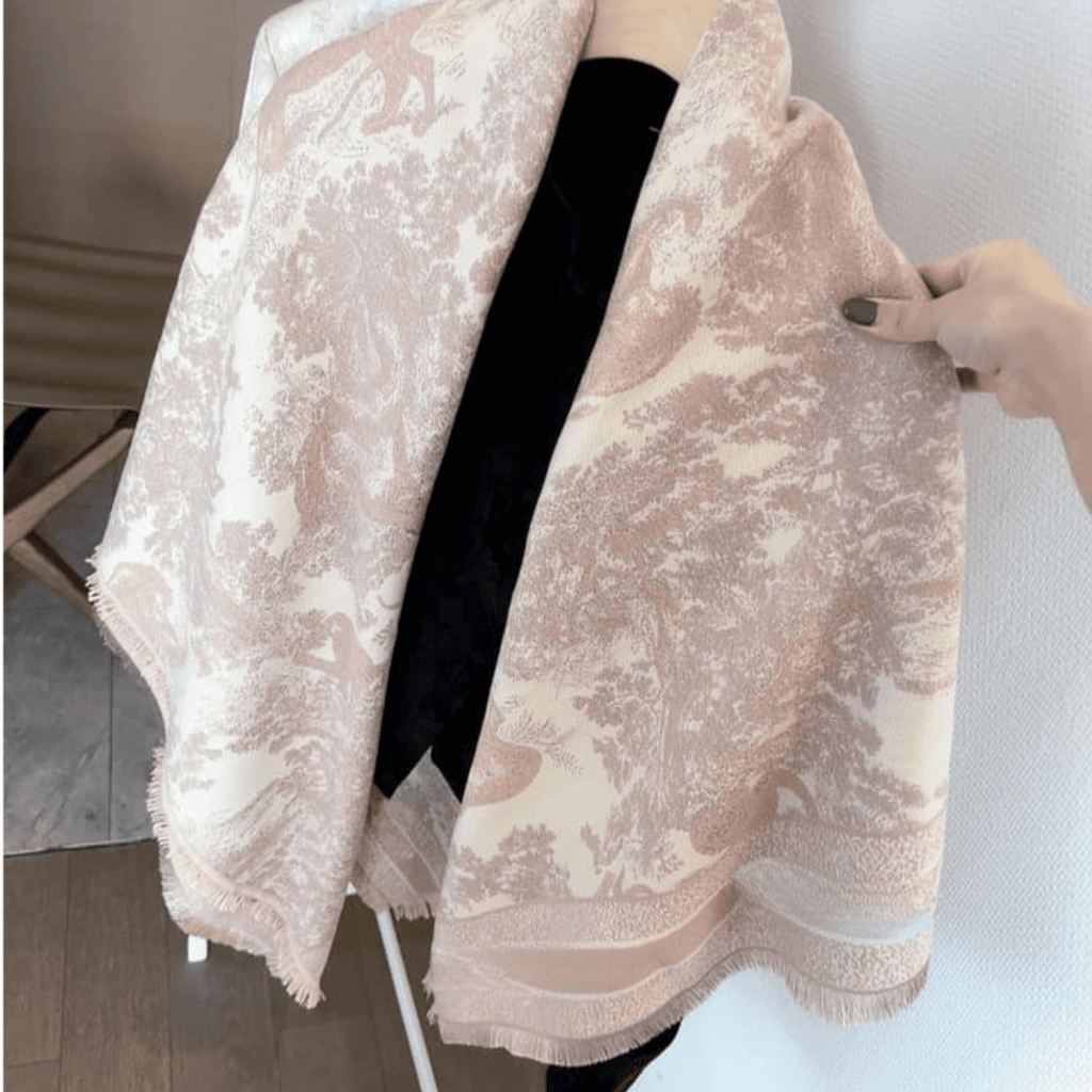 Khăn Choàng Dạ 140x140 Royal Luxury Khăn Quàng Cổ Nữ Cao Cấp, Phong Cách Sang Trọng – Giữ Ấm Mùa Đông | BigBuy360 - bigbuy360.vn