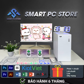  Bộ máy tính PC I7 Ram 8gb Full Trắng Làm Việc Bán Hàng Học Tập Chơi Game Nhẹ ... 