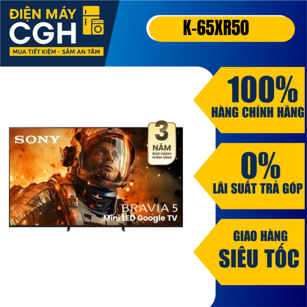 Tivi SONY 65 inch,Mini LED ,4K Smart Tivi K-65XR50