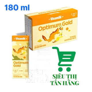  Chính Hãng  Thùng 48 Hộp Sữa Pha Sẵn Vinamilk Optimum Gold 180ml Cho Bé Từ 1 Tuổi 