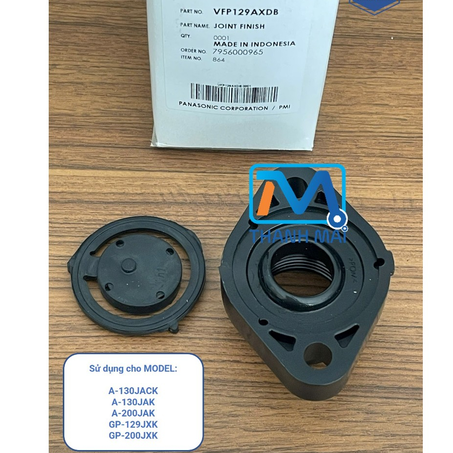 Đầu Nối Máy bơm nước Panasonic A-130JAK A-130JAK A-200JAK GP-129JXK GP-200JXK